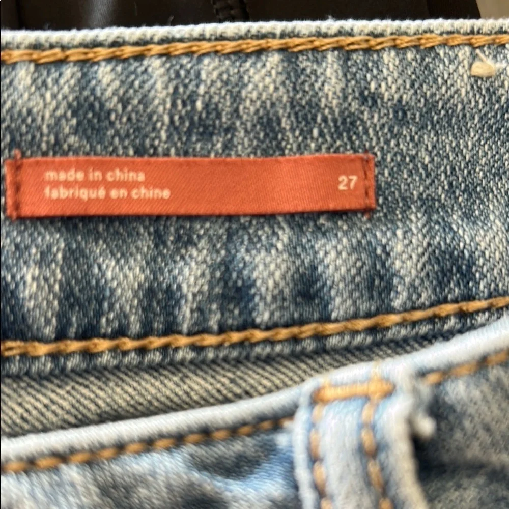 Anthropologie Pilcro High Rise Trouser Boot Leg Jeans size 27 - Picture 8 of 11